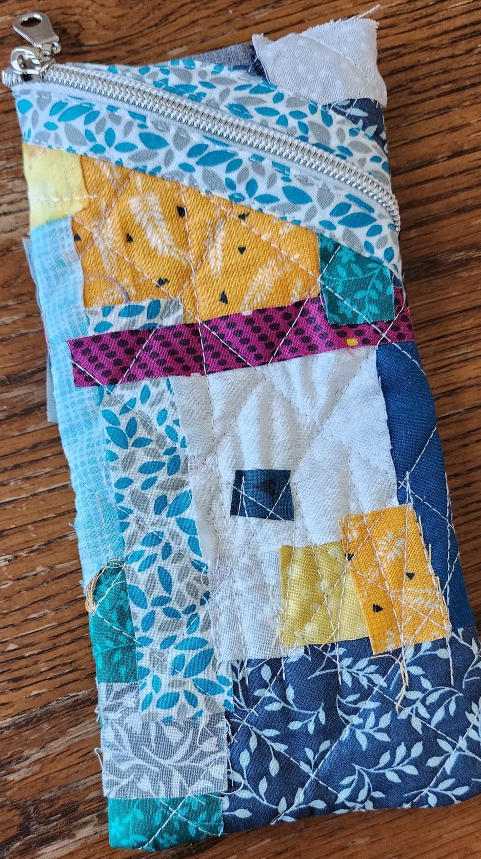 Quilted Pencil Pouch