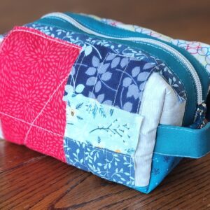 Quilted Boxy Pouch- Medium