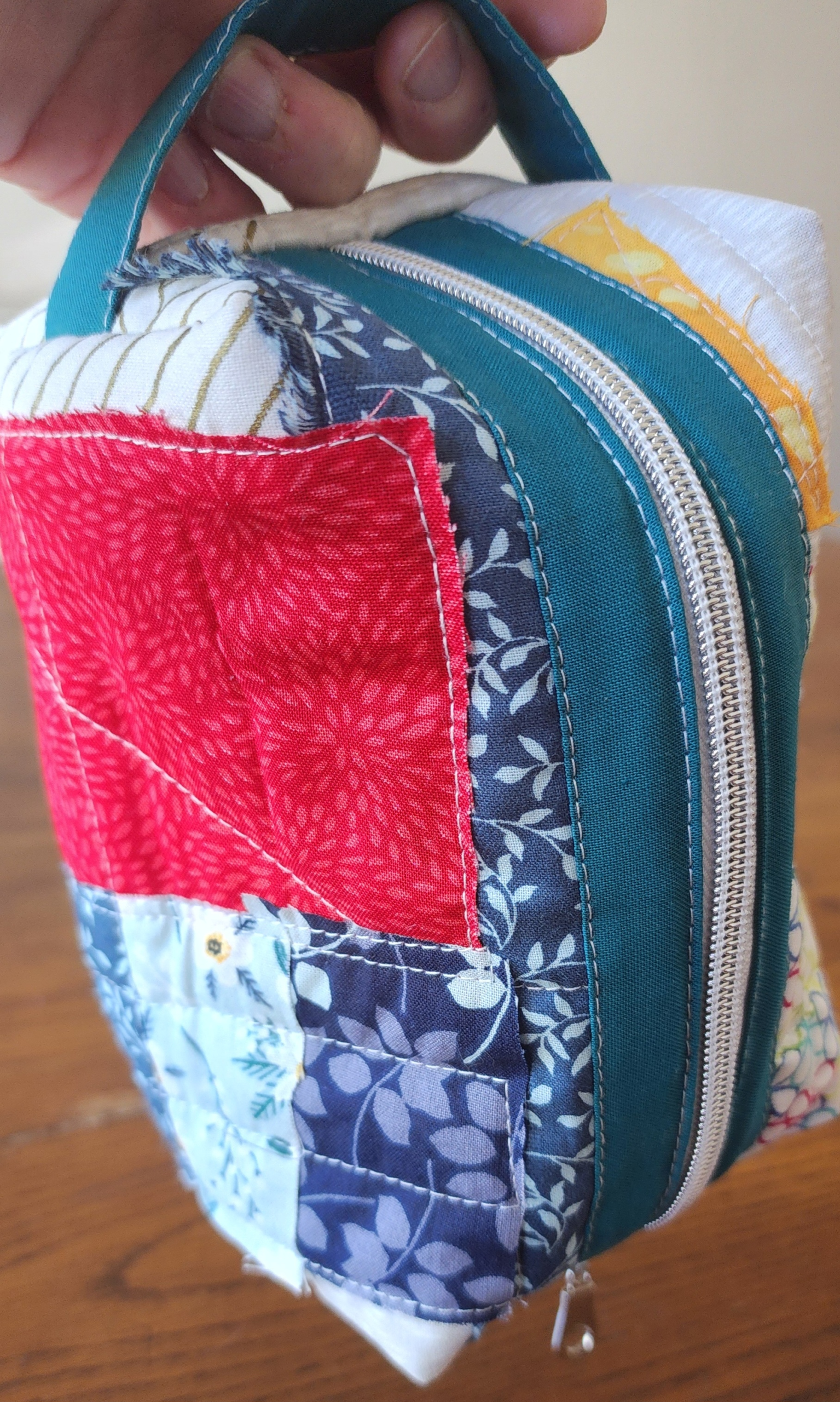 Quilted Boxy Pouch- Medium - Image 4