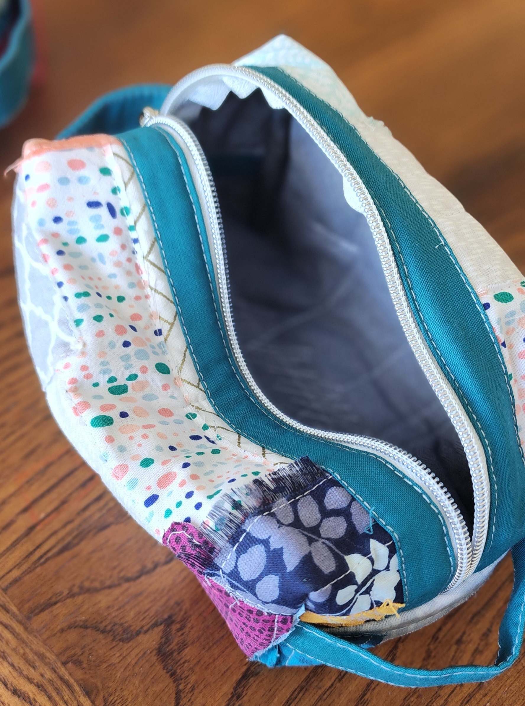 Quilted Boxy Pouch- Medium - Image 4