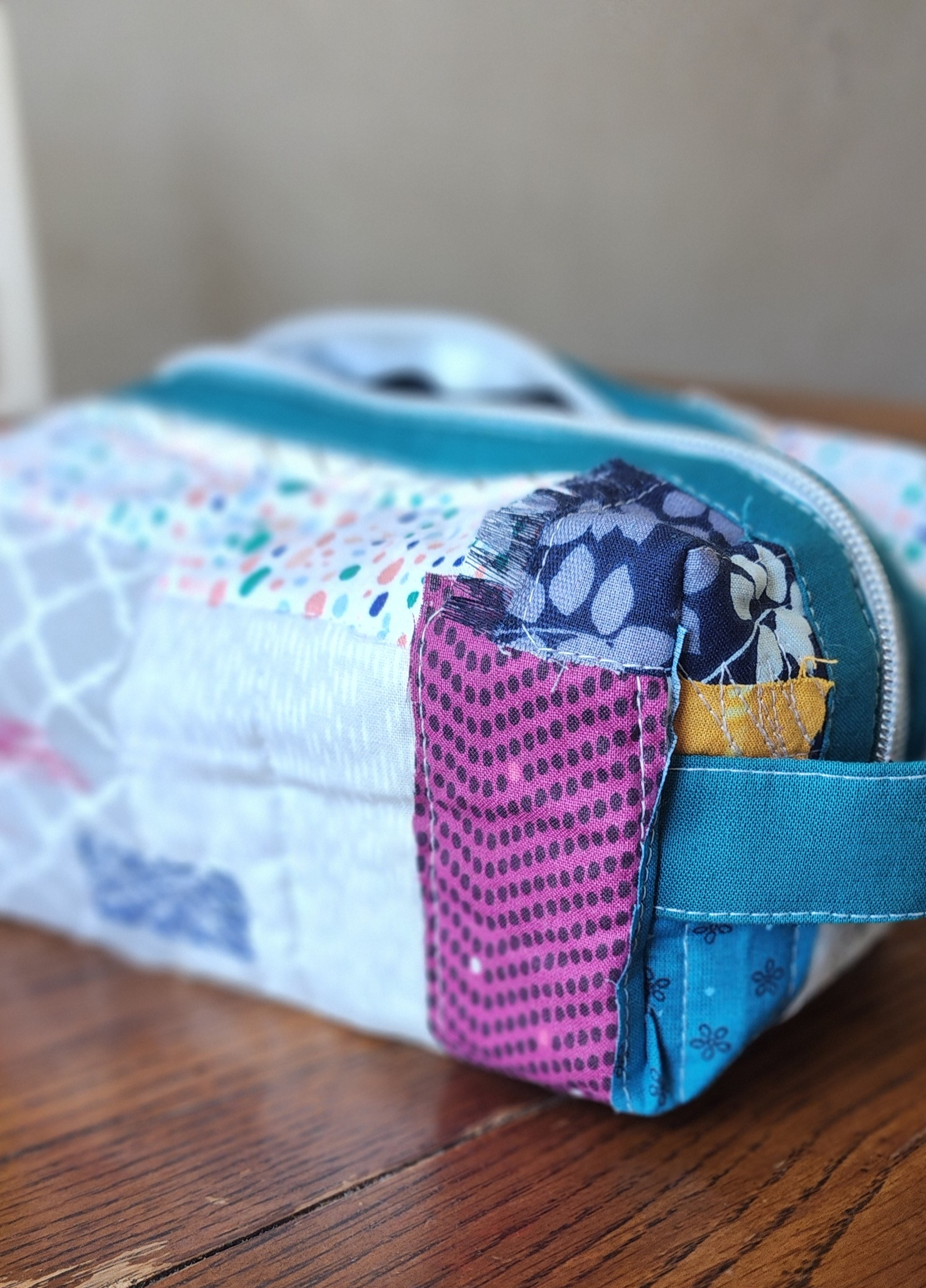 Quilted Boxy Pouch- Medium - Image 3