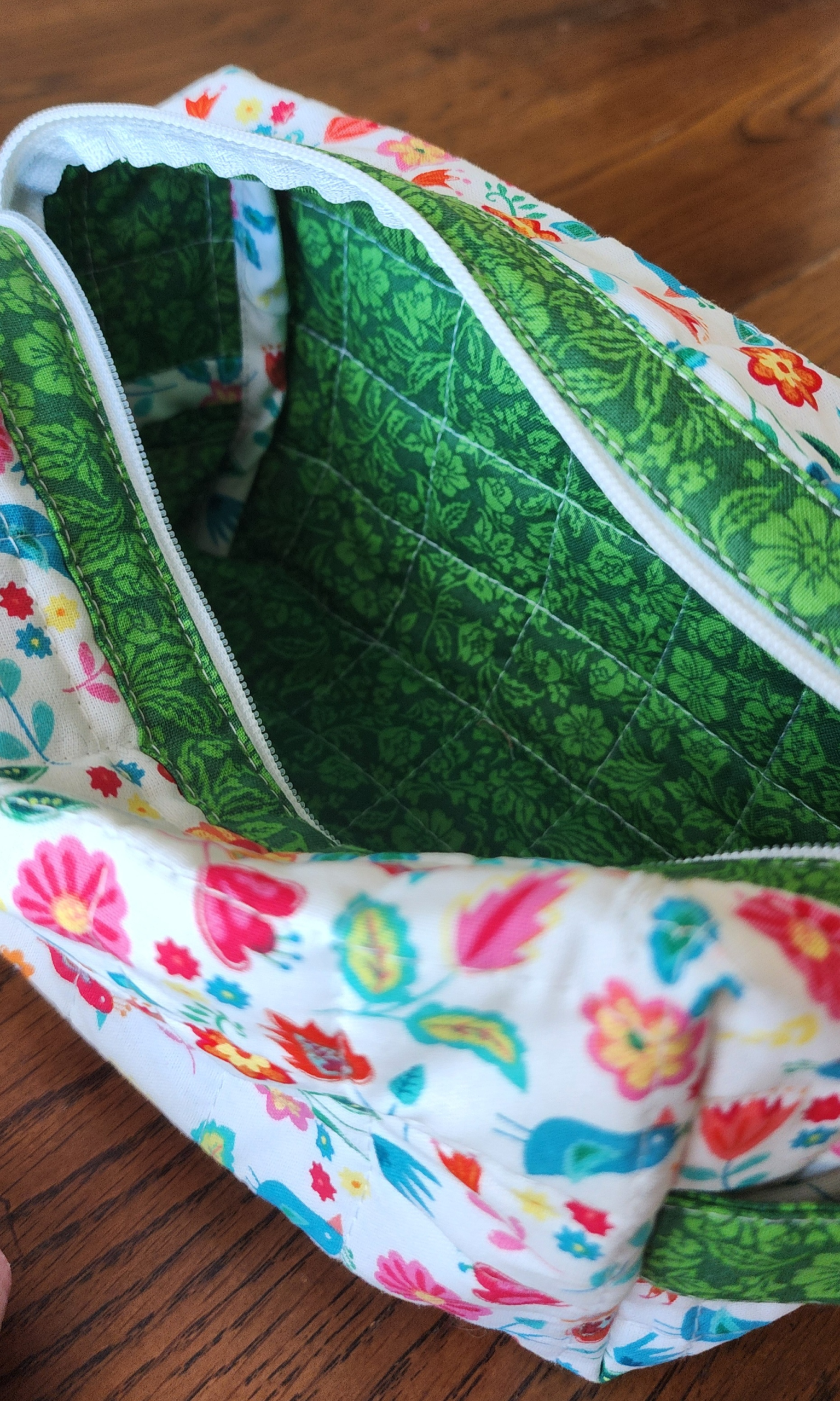 Quilted Boxy Pouch- Large - Image 2