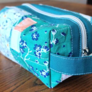 Quilted Boxy Pouch- Medium