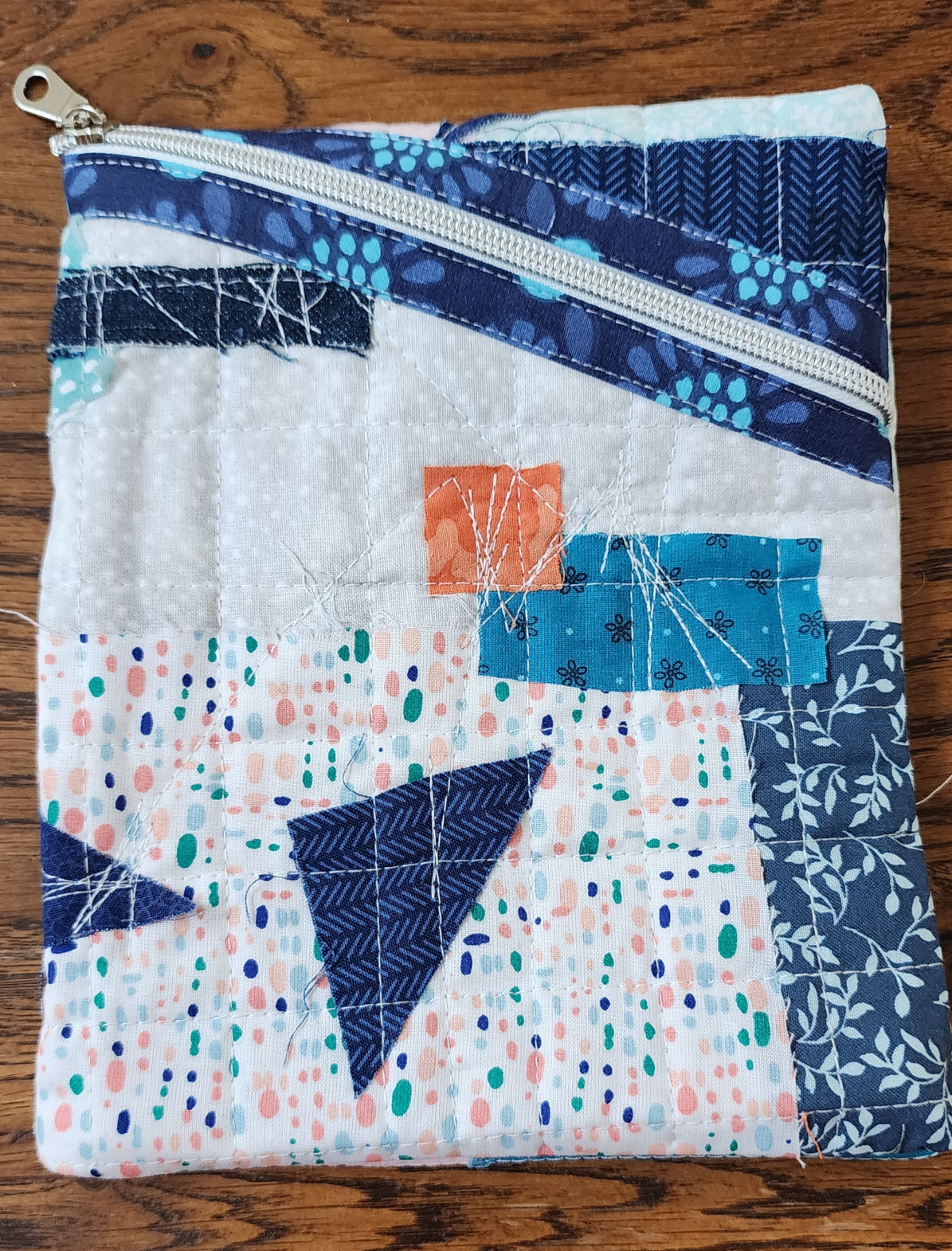 Quilted Tablet Sleeve Pouch- Small