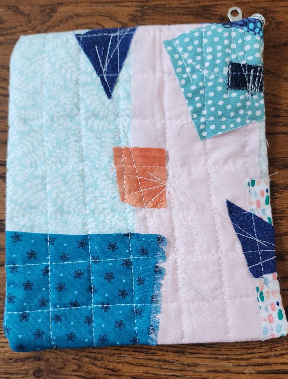 Quilted Tablet Sleeve Pouch- Small - Image 2